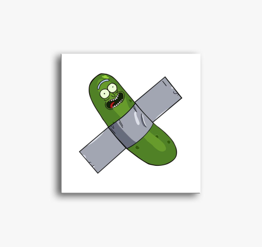 Ragasztós uborka Rick vászonké...