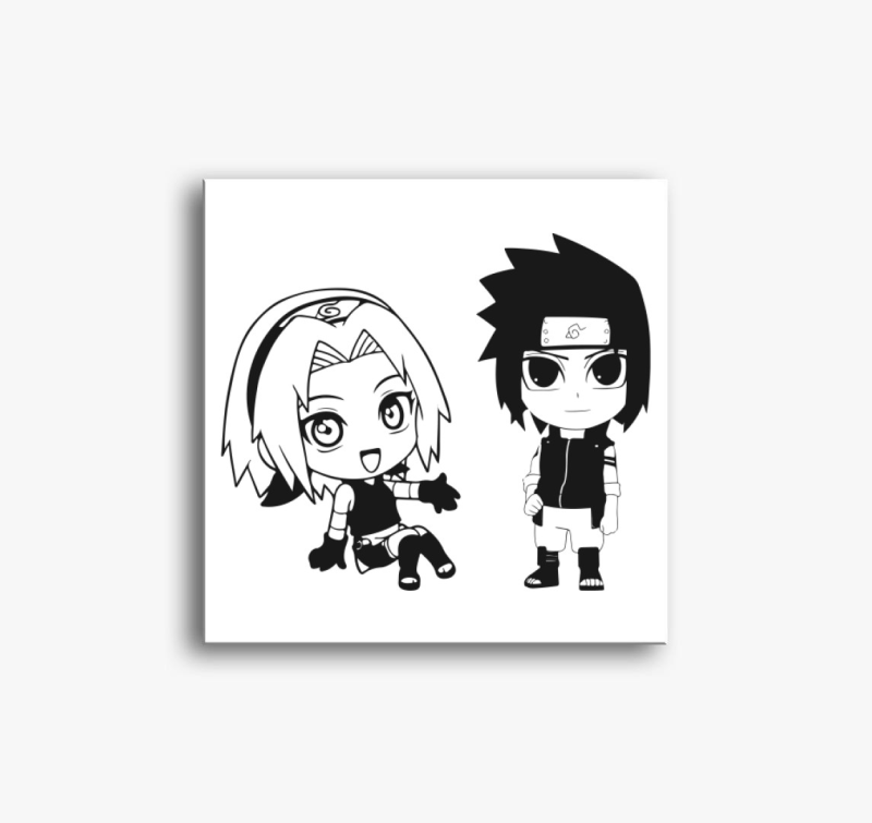 Anime karakterek vászonkép