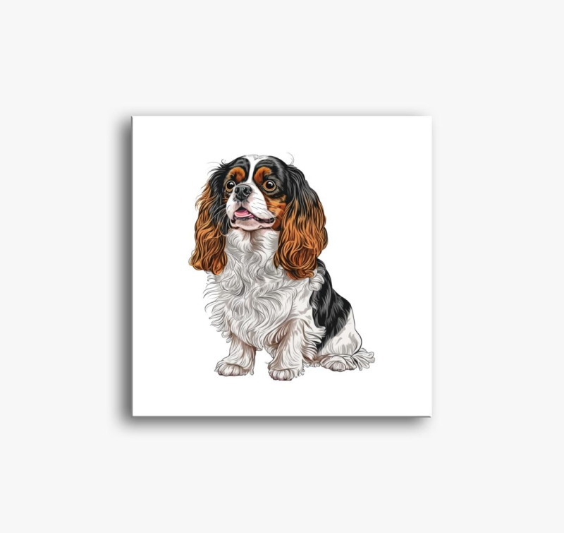 Spaniel vászonkép