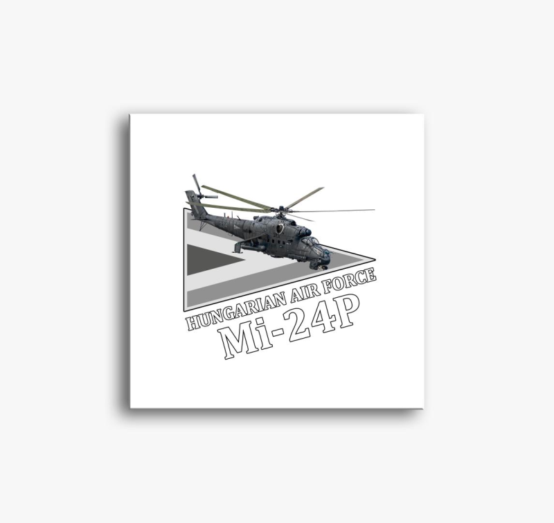 HUNAF Mi-24P 4 vászonkép