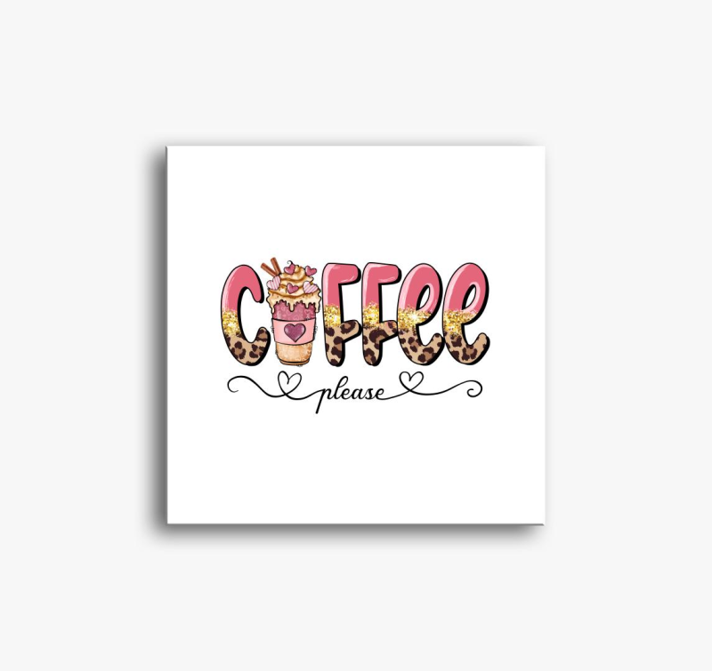 Coffee please vászonkép