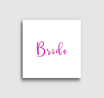 Bride pink szivecske vászonkép
