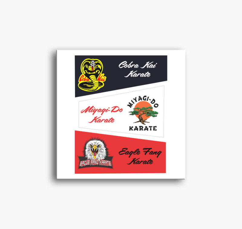 A 3 dojo vászonkép