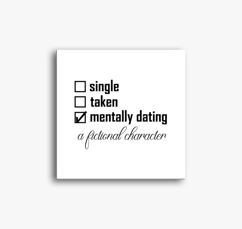Mentally dating vászonkép