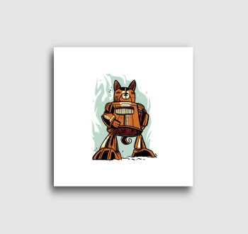 Steampunk macska vászonkép