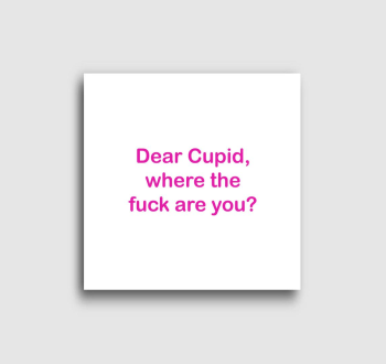 Dear Cupid pink vászonkép