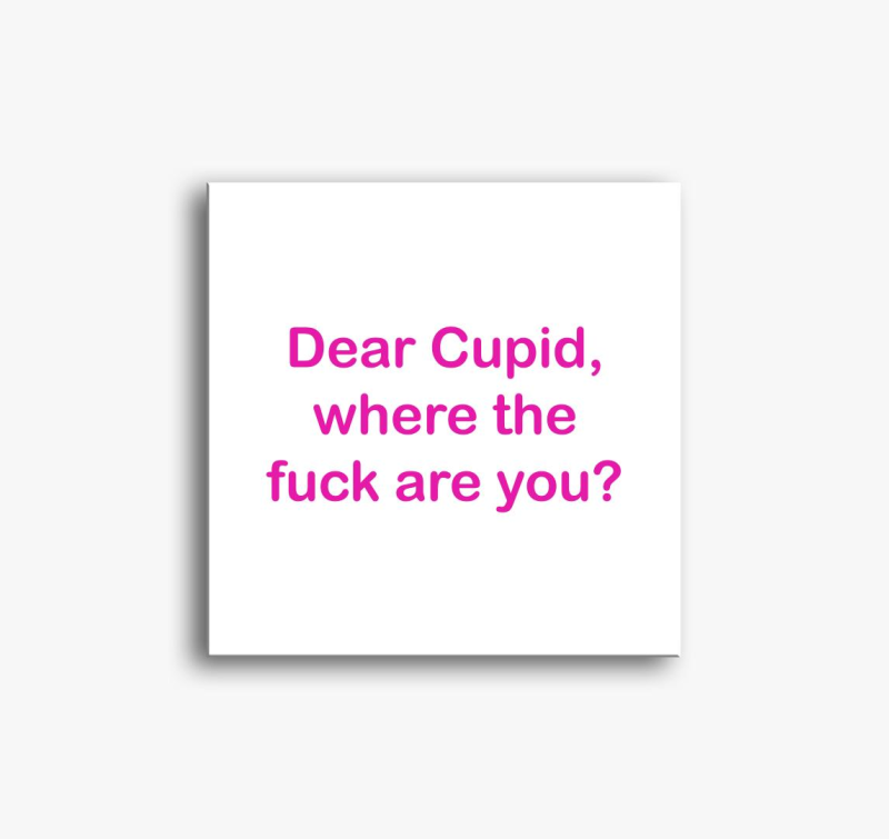 Dear Cupid pink vászonkép