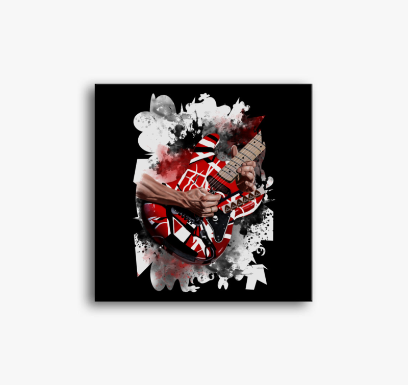 Eddie Van Halen gitár vászonkép