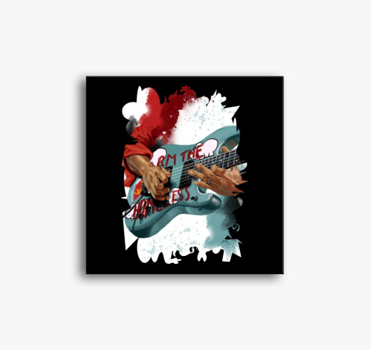 Tom Morello gitár vászonkép