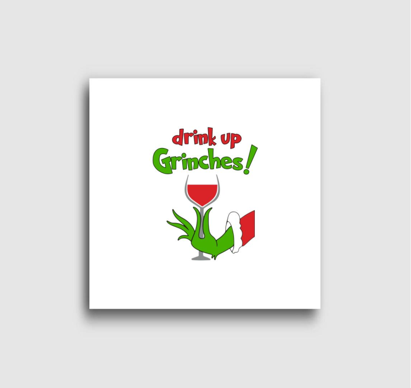 Emeljük poharunkat - Grincses vászonkép