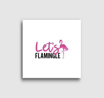 Flamingo flamingle vászonkép