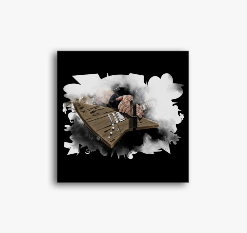 James Hetfield gitár vászonkép