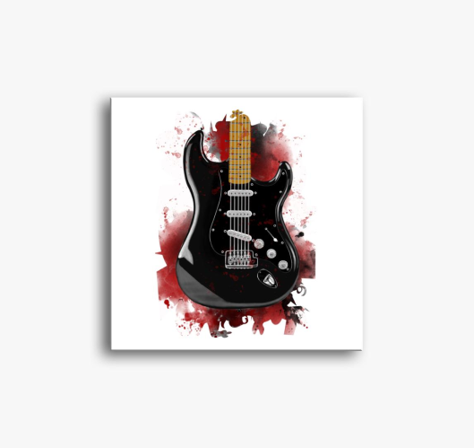 David Gilmour gitár vászonkép...