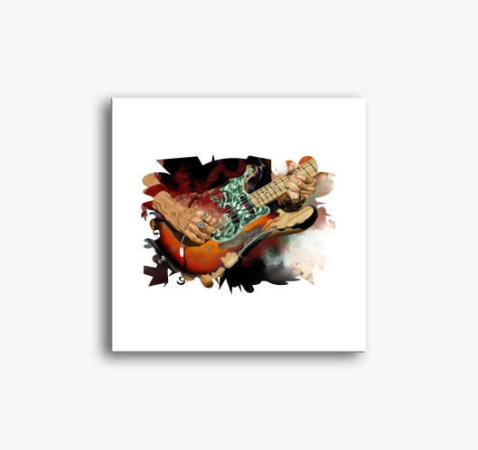 Joe Perry gitár vászonkép