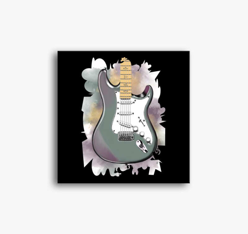 John Mayer Lunar Ice gitár vászonkép