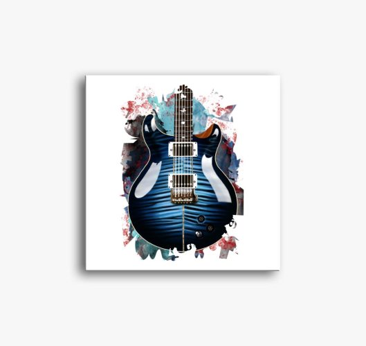 Santana gitár vászonkép