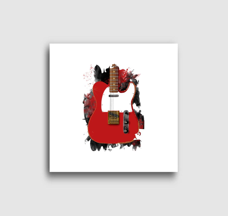 Muddy Waters gitár vászonkép