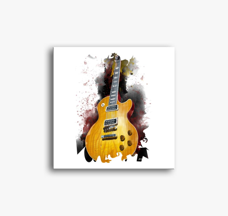 Gibson Les Paul gitár vászonkép