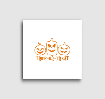 trick or treat pumpkins vászonkép