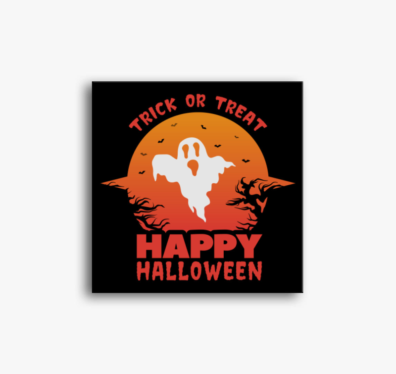 Trick or treat happy halloween vászonkép