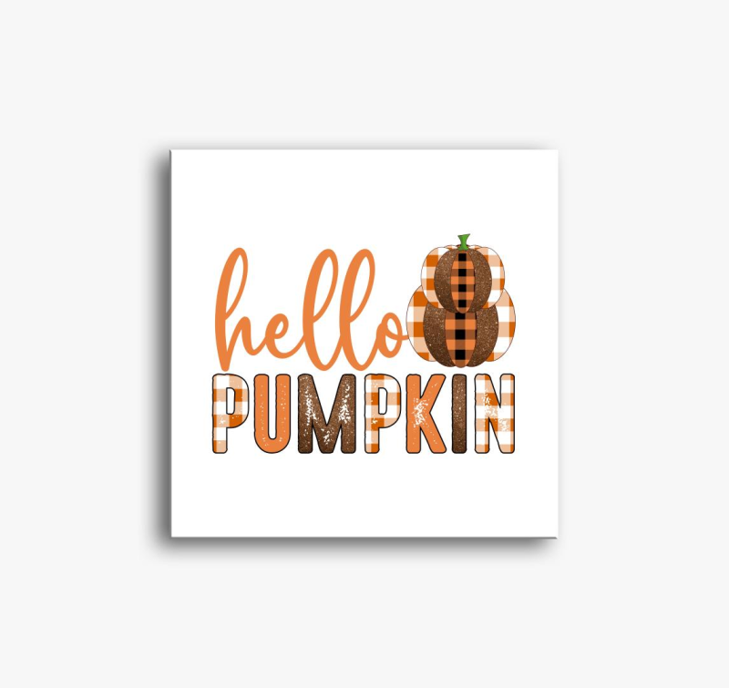 Hello pumpkin vászonkép