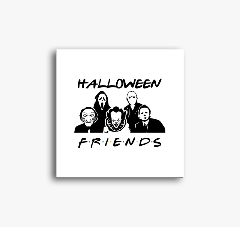 Halloween friends halloween vászonkép