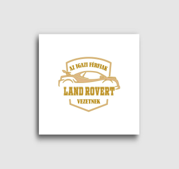 Land Roveres sofőr vászonkép