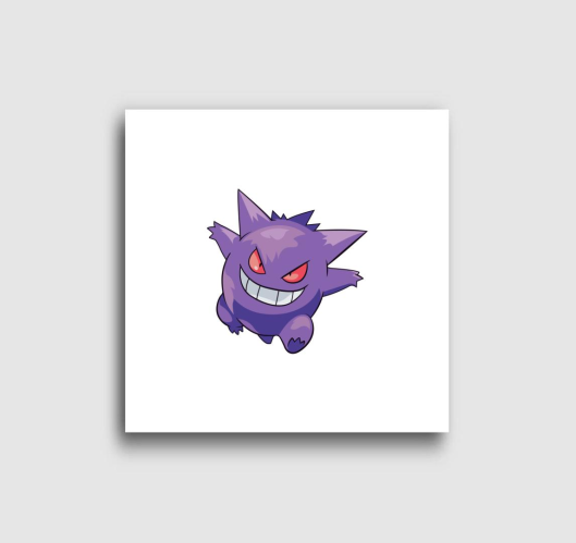 Gengar pokemon vászonkép...