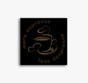 More espresso vászon