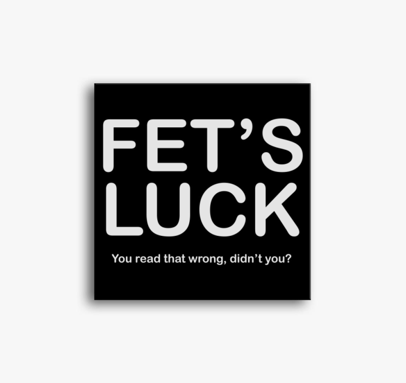 Fets luck vászonkép