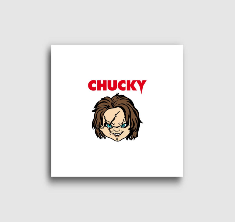 Chucky fejes vászonkép