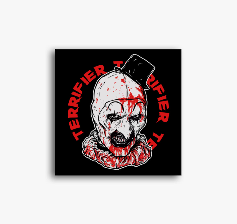 Bohócrém filmes vászonkép