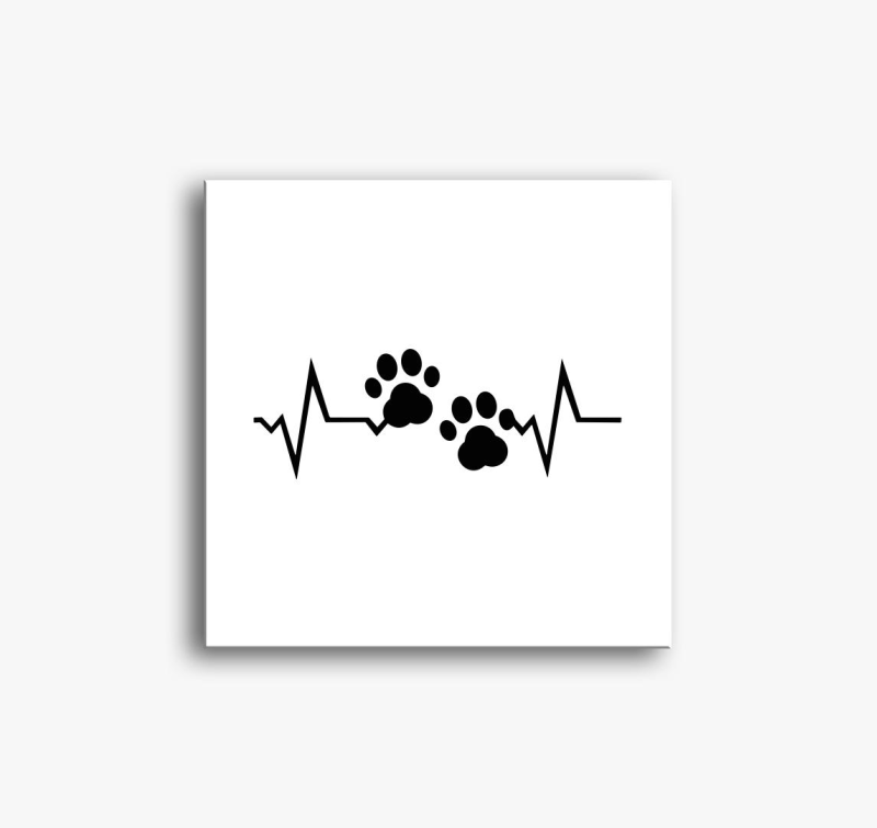 Mancs szeretet vászonkép