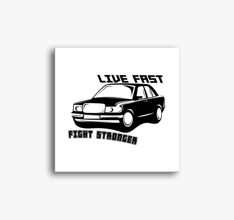 Live fast 8 vászonkép
