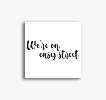 Easy street vászonké