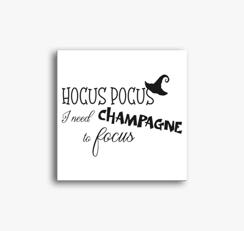 Hocus Pocus champagne vászonkép