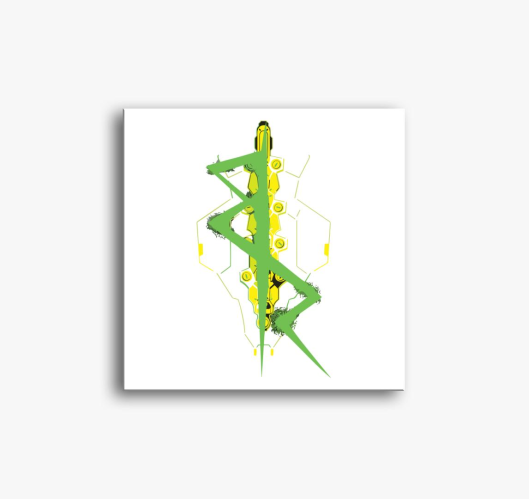 Cyberpunk art vászonkép