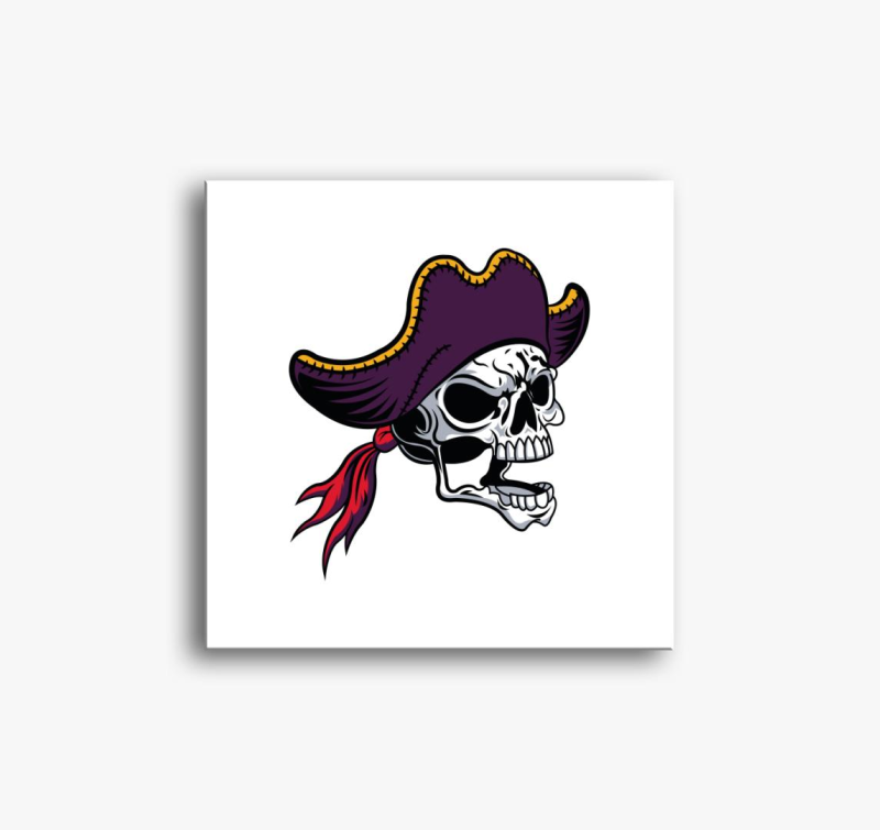 Pirate skull 5 vászonkép