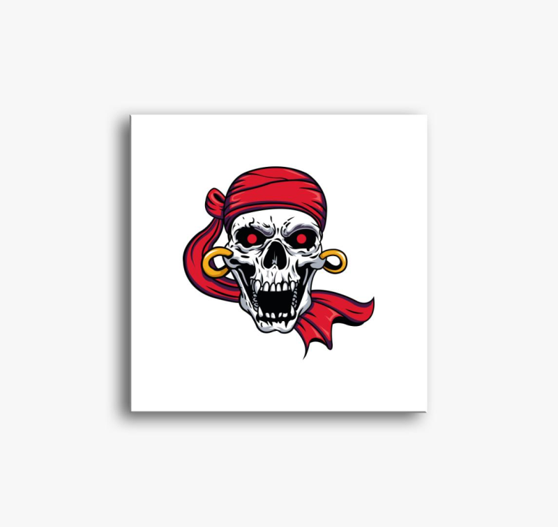 Pirate skull 8 vászonkép