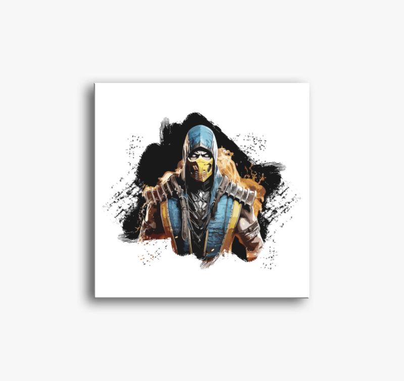 Mortal Kombat Scorpion avatar vászonkép