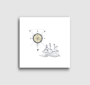 Hajós vászonkép