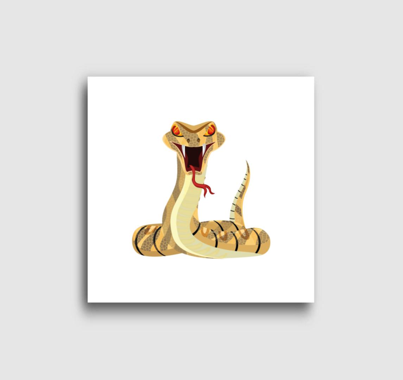 Snake vászonkép