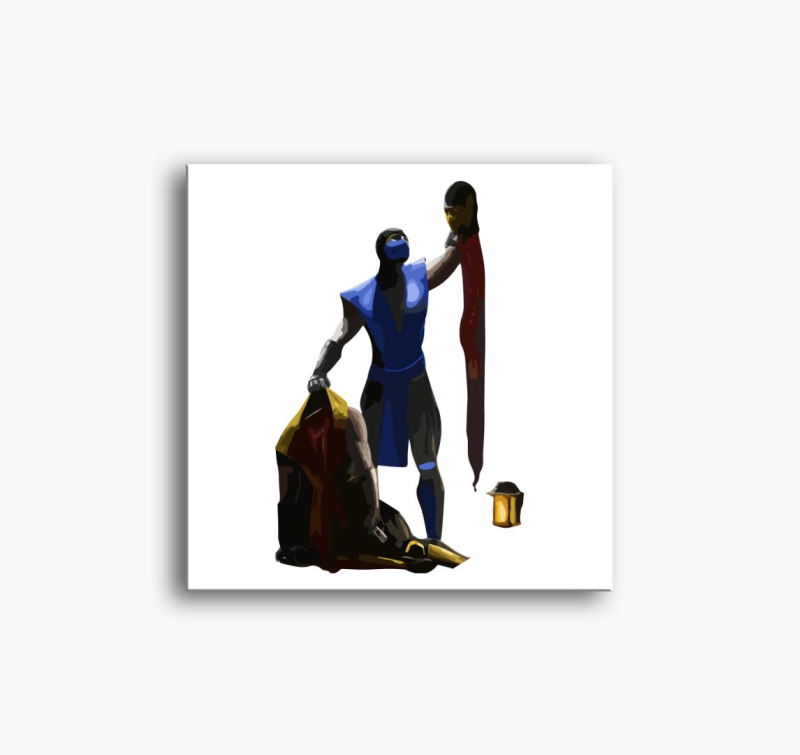 Mortal Kombat Finish Him vászonkép