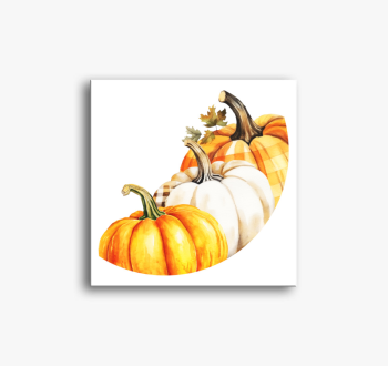 3 pumpkins vászonkép