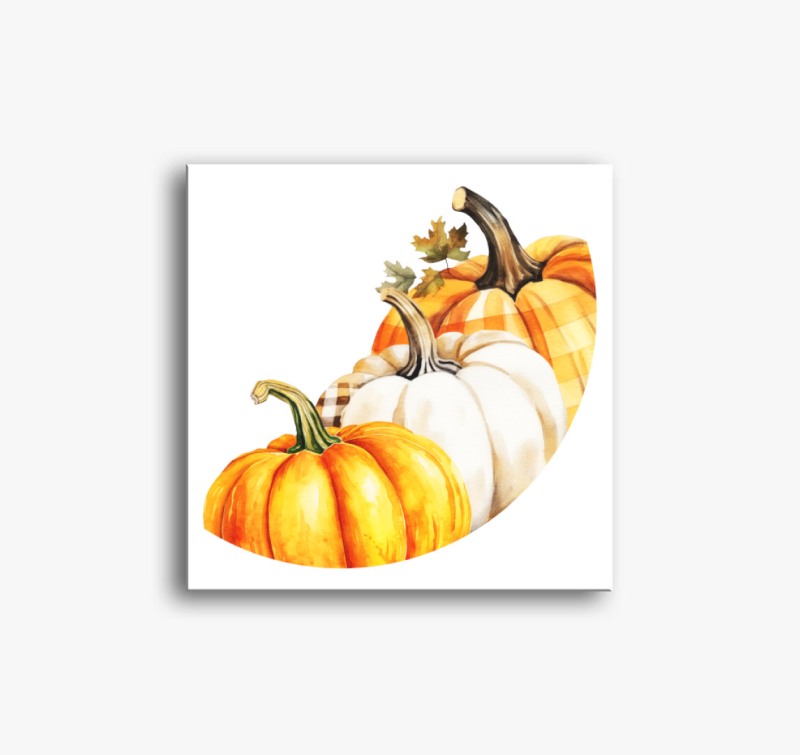 3 pumpkins vászonkép