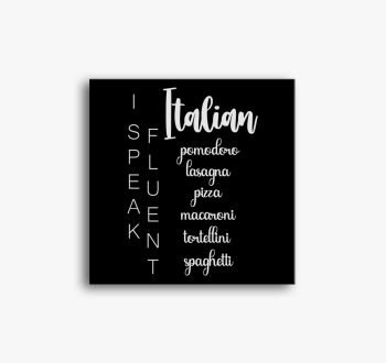 Fluent italian food ...