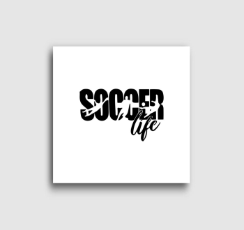 Soccer life vászonkép