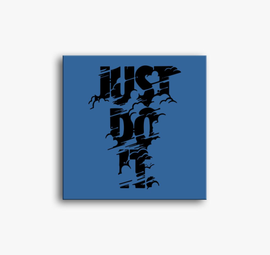 Just do it feliratú vászonkép...