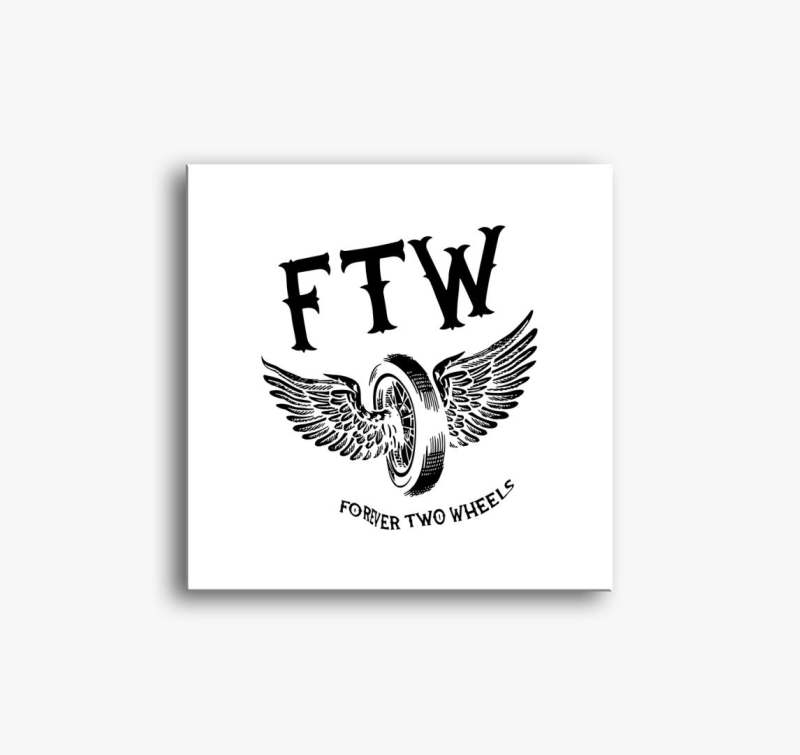 Forever two wheels vászonkép
