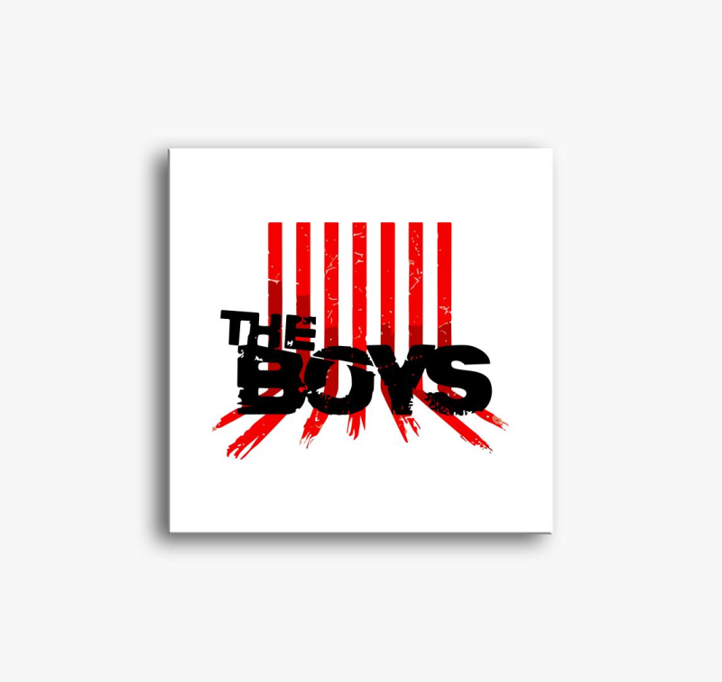 The Boys feliratú vászonkép